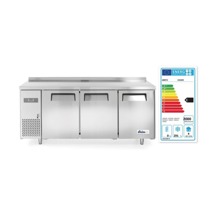 Congélateur comptoir avec trois portes Kitchen Line 390L