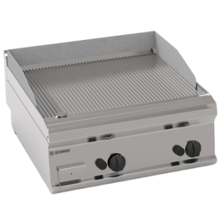 DUBBELE TOP FRY-TOP GAS, GERIBD EGFT870R TECNOINOX