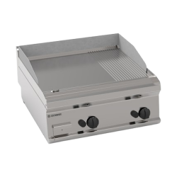 DUBBELE TOP FRY-TOP GAS, 2/3 VLAK ET 1/3 GERIBD EGFT870LR TECNOINOX