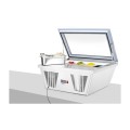 Vitrine réfrigérée négatif pour crème glacée