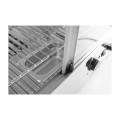 Vitrine de table chauffante