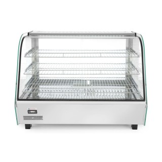Vitrine de table chauffante