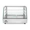 Vitrine de table chauffante