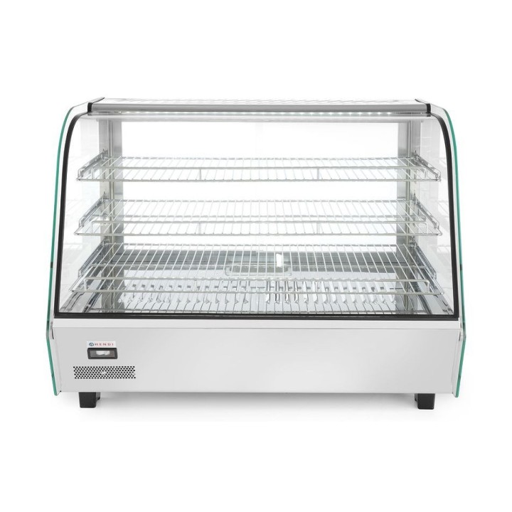 Vitrine de table chauffante