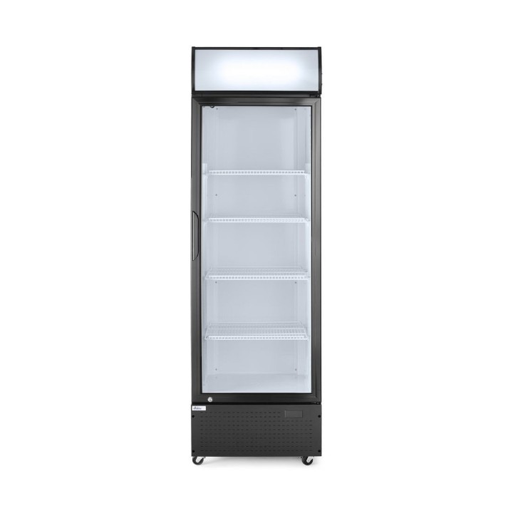 Armoire réfrigérée avec caisson lumineux, porte simple