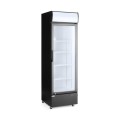 Armoire réfrigérée avec caisson lumineux, porte simple