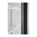 Armoire réfrigérée avec caisson lumineux, porte simple