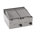 TOP GRILLADE PIERRE DE LAVE DOUBLE GAZ EGPL865 TECNOINOX