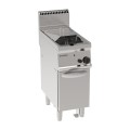 FRITEUSE GAZ 1 x 14 L SUR ARMOIRE FERMEE EGF470 TECNOINOX