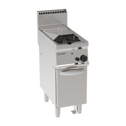 FRITEUSE GAS 1 x 14 L OP GESLOTEN KAST EGF470 TECNOINOX