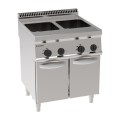 CUISEUR A PATES ELECTRIQUE 2 x 23 L SUR ARMOIRE FERMEE EEC870 TECNOINOX