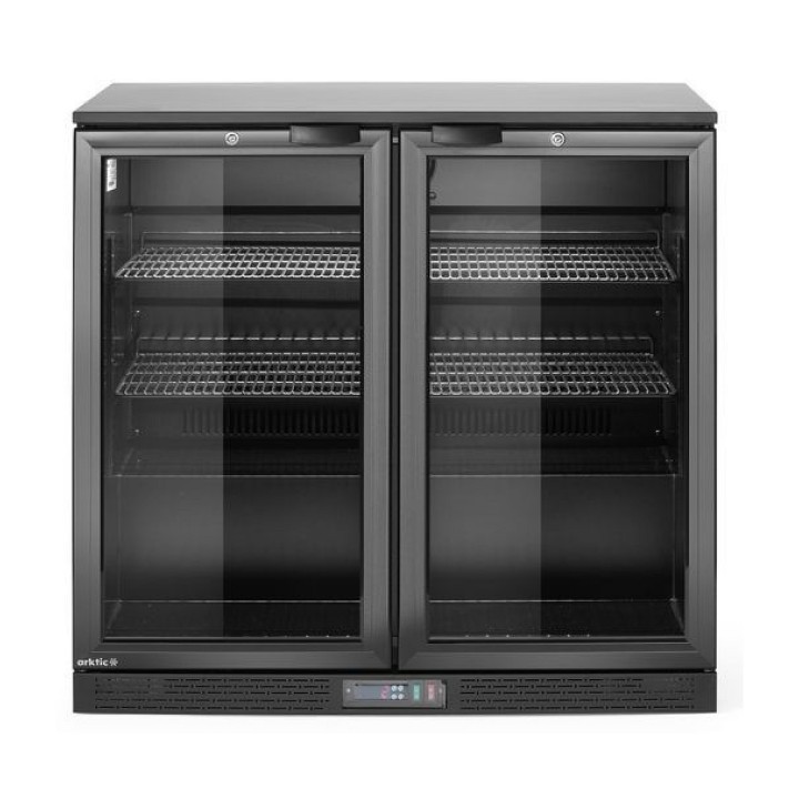 Arrière de bar double porte