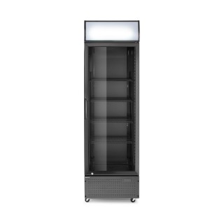 Armoire réfrigérée avec caisson lumineux, porte simple