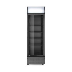 Armoire réfrigérée avec caisson lumineux, porte simple