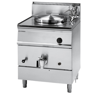 MARMITE GAZ 50 L, CHAUFFE INDIRECTE EGMM70 TECNOINOX