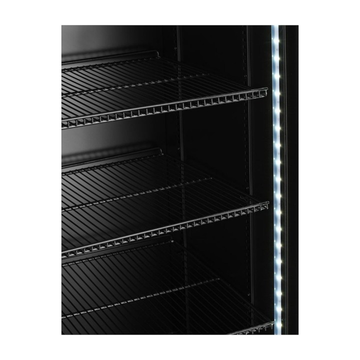 Armoire réfrigérée avec caisson lumineux, double porte