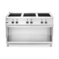 Cuisinière à induction avec 6 foyers