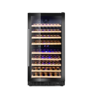 Cave à vin à double zone, 72 bouteilles