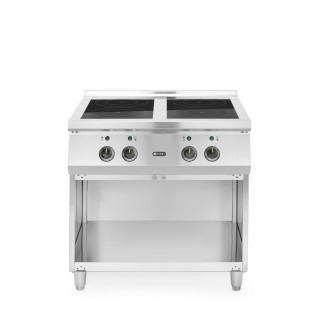 Cuisinière à induction avec 4 foyers