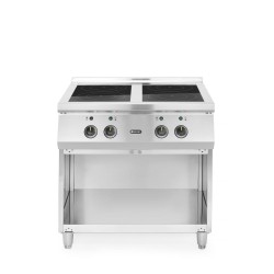 Cuisinière à induction avec 4 foyers