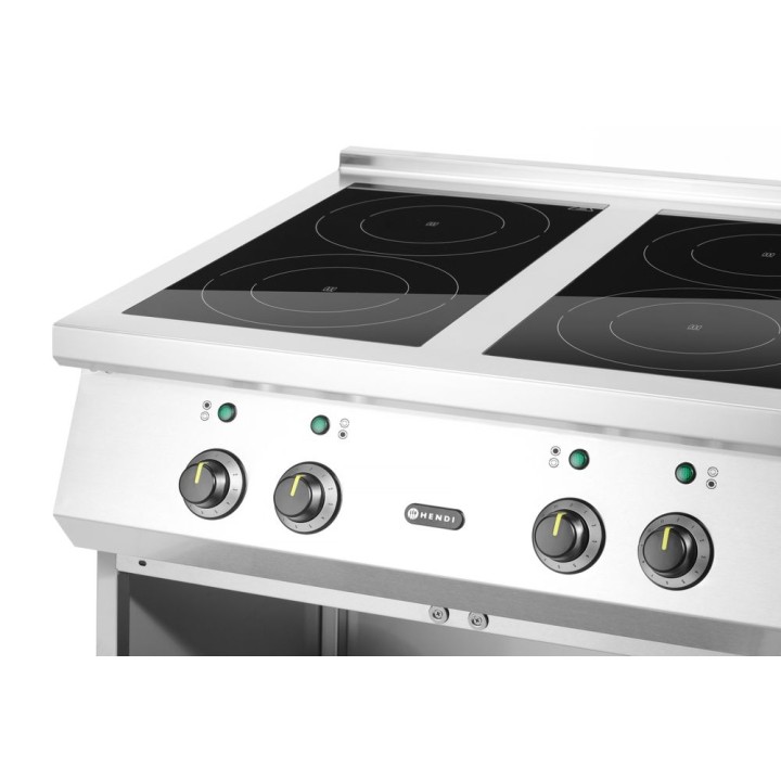 Cuisinière à induction avec 4 foyers