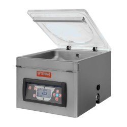 PROFESSIONELE STOLP-VACUUMMACHINE, DIGITALE BEDIENING MET 10 PROGRAMMA'S, LASBALK 420 MM BS40PRO TURBOVAC