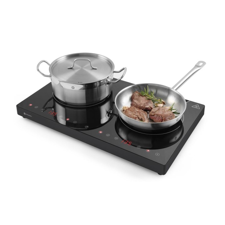 Plaque de cuisson à induction double Kitchen Line