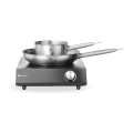 Set : Plaque de cuisson à induction 3500W + casserole + poêle