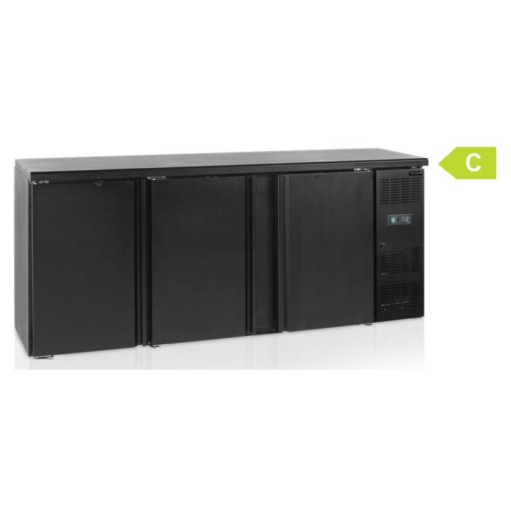 ARRIERE BAR, 3 PORTES BATTANTES PLEINES, 460 L FDB340 ETERNA