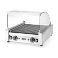 Couvercle en verre pour grill roulant pour saucisses