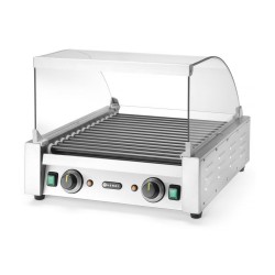 Couvercle en verre pour grill roulant pour saucisses