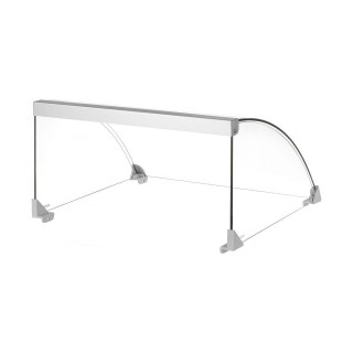 Couvercle en verre pour grill roulant pour saucisses