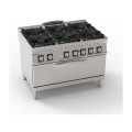 6 BRANDERS GAS OP MAXI GAS OVEN EG6SFM90 TECNOINOX