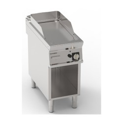 ELECTRISCHE FRY-TOP OP OPEN KAST, VLAK EEFTA490L TECNOINOX