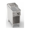 ELECTRISCHE FRY-TOP OP OPEN KAST, VLAK GECHROOMD EEFTA490LC TECNOINOX