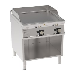 ELECTRISCHE DUBBELE FRY-TOP OP OPEN KAST, VLAK EEFTA890L TECNOINOX