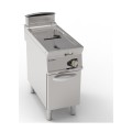 FRITEUSE GAZ 1 x 17 L SUR ARMOIRE FERMEE EGF490 TECNOINOX