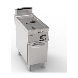 FRITEUSE GAS 1 x 17 L OP GESLOTEN KAST EGF490 TECNOINOX