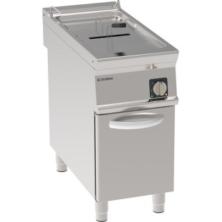 ELECTRISCHE FRITEUSE 1 x 17 L OP GESLOTEN KAST EEF490 TECNOINOX