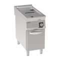 ELECTRISCHE FRITEUSE 1 x 17 L OP GESLOTEN KAST EEF490 TECNOINOX