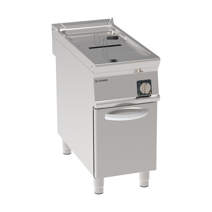 ELECTRISCHE FRITEUSE 1 x 17 L OP GESLOTEN KAST EEF490 TECNOINOX