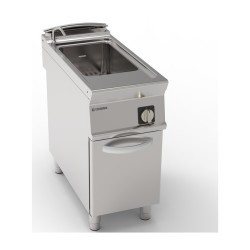 CUISEUR A PATES GAZ 1 x 40 L SUR ARMOIRE FERMEE EGC490 TECNOINOX