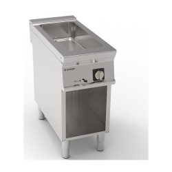 BAIN-MARIE ELECTRIQUE 4 x GN 1/3 SUR ARMOIRE OUVERTE EEBMA490 TECNOINOX
