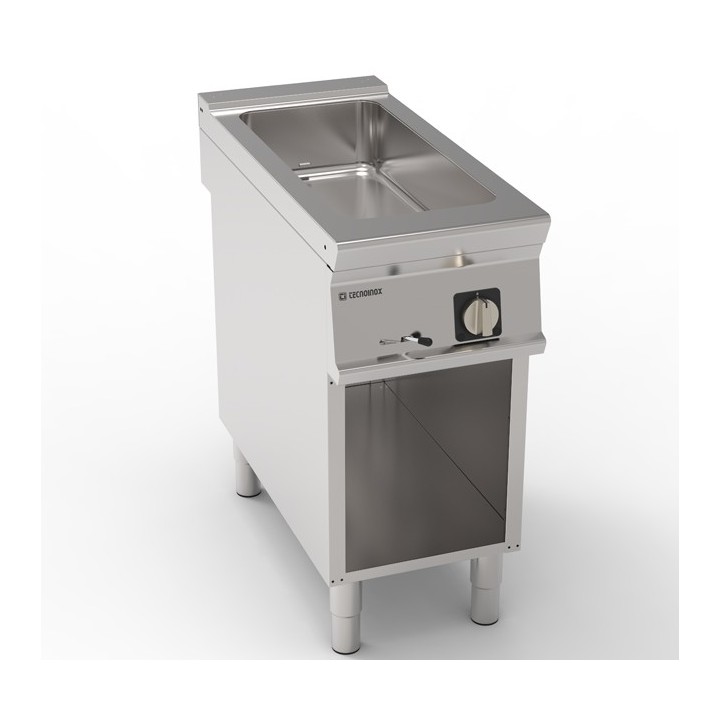 BAIN-MARIE ELECTRIQUE 4 x GN 1/3 SUR ARMOIRE OUVERTE EEBMA490 TECNOINOX