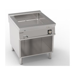 BAIN-MARIE ELECTRIQUE 8 x GN 1/3 SUR ARMOIRE OUVERTE EEBMA890 TECNOINOX