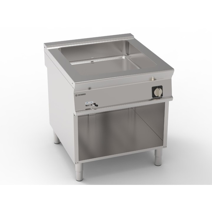 BAIN-MARIE ELECTRIQUE 8 x GN 1/3 SUR ARMOIRE OUVERTE EEBMA890 TECNOINOX