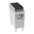 LAVASTEENGRILL GAS OP GESLOTEN KAST EGPLA490 TECNOINOX