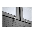 Armoire réfrigérée avec caisson lumineux, double porte