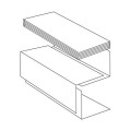 DISTRIBUTEUR DE PAPIER MAINS ZIGZAG TE-DISTRIBUTEUR ZIGZAG