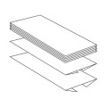DISTRIBUTEUR DE PAPIER MAINS ZIGZAG TE-DISTRIBUTEUR ZIGZAG